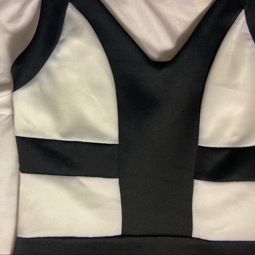 Guess Black & White Dress